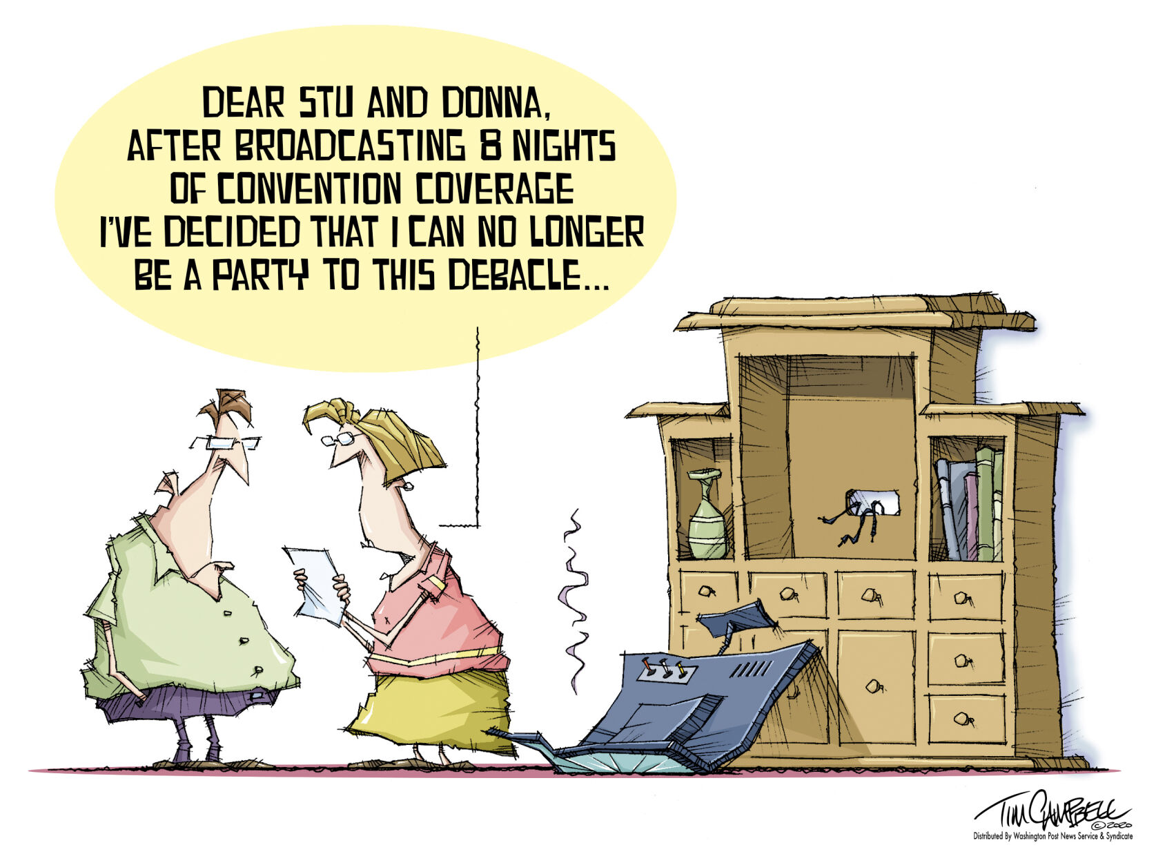 Editorial cartoon 2